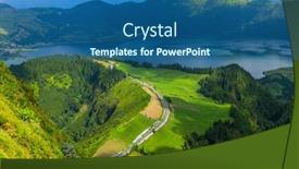  Presentation with forests - PPT theme featuring viewpoint-miradouro-da-boca background and a ocean colored foreground