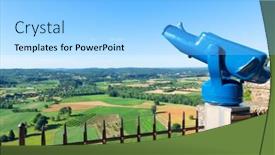  Presentation with nouvelle aquitaine - Presentation featuring viewpoint-of-landscape-the-dordogne background and a light blue colored foreground