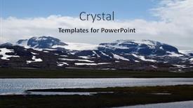  Presentation with train railway - PPT theme enhanced with views-from-the-train-window background and a light blue colored foreground