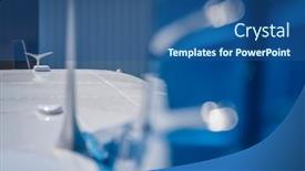  Presentation with general aviation - Colorful presentation design enhanced with views-of-a-general-aviation backdrop and a ocean colored foreground