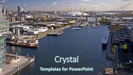  Presentation with docks - Audience pleasing slide deck consisting of adorable brother and sister children with basket kissing outside backdrop and a violet colored foreground