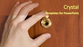  Presentation with grotte hole - Cool new presentation design with vigils - peep hole closeup backdrop and a red colored foreground