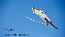  Presentation with winner cup - Audience pleasing slide set consisting of vikersund-norway-march-15-first backdrop and a teal colored foreground