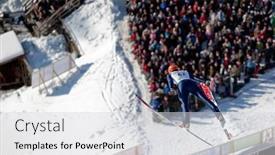  Presentation with finland - Audience pleasing PPT theme consisting of vikersund-norway-march-15-matti backdrop and a light gray colored foreground