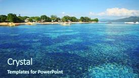  Presentation with sulawesi - Audience pleasing slides consisting of village bunaken sulawesi island indonesia backdrop and a ocean colored foreground