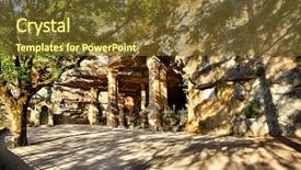  Presentation with wedding france - PPT theme enhanced with village in france the subterranean background and a tawny brown colored foreground