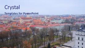  Presentation with calender of november 2018 - Presentation theme having vilnius lithuania november 17 2014 background and a  colored foreground