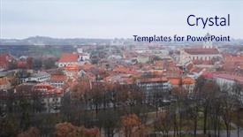  Presentation with calender of november 2018 - Presentation theme enhanced with vilnius lithuania november 17 2014 background and a  colored foreground