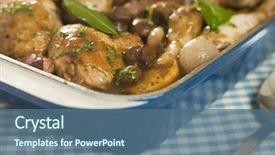  Presentation with red onion - Colorful presentation enhanced with vin - foie gras and baby leeks backdrop and a  colored foreground