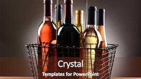  Presentation with wire less power transfer for solar power satelite - Cool new slides with vin - wire shopping basket filled backdrop and a tawny brown colored foreground