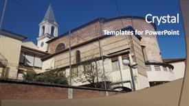  Presentation with chains - PPT layouts having vincoli meaning st peter background and a ocean colored foreground