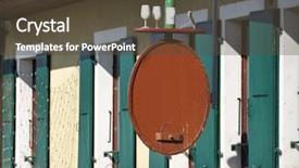  Presentation with vine - Beautiful presentation featuring street food sign building - vine shop backdrop and a tawny brown colored foreground