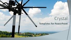  Presentation with windmill - Colorful slide deck enhanced with vineyard-with-windmill-called-klapotetz backdrop and a lemonade colored foreground