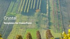  Presentation with vineyards - Presentation design consisting of vineyards-in-cejkovice-region-czech background and a gray colored foreground