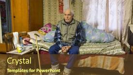  Presentation with peoples - Slide set having vinnitsy-russia-nov-30-2015 background and a tawny brown colored foreground