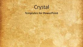  Presentation with aged paper - Slide set consisting of vintage - aged paper texture background and a yellow colored foreground