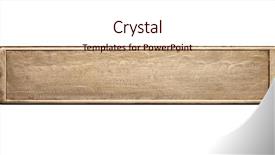  Presentation with metal - Amazing slide deck having vintage - brass plate texture old metal backdrop and a lemonade colored foreground