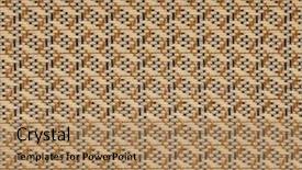  Presentation with 60s - Amazing PPT layouts having vintage 1950s 60s speaker grill fabric texture backdrop and a coral colored foreground