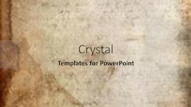  Presentation with aged paper - Audience pleasing PPT theme consisting of vintage-aged-background-old-paper backdrop and a soft green colored foreground