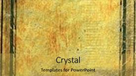  Presentation with aged paper - Amazing slides having vintage aged background old paper backdrop and a yellow colored foreground