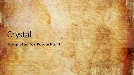  Presentation with aged paper - Colorful presentation theme enhanced with vintage aged background old paper backdrop and a yellow colored foreground