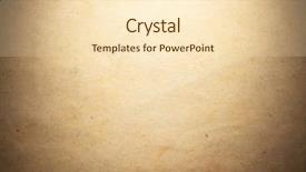  Presentation with aged paper - PPT theme having vintage aged old paper original background and a lemonade colored foreground