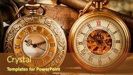  Presentation with vintage antique pocket watch vintage - Colorful slides enhanced with vintage-antique-pocket-watch backdrop and a tawny brown colored foreground