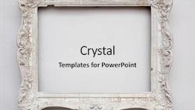  Presentation with antique - Colorful PPT theme enhanced with vintage antique white frame backdrop and a light gray colored foreground