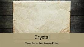  Presentation with vintage paper - Presentation design enhanced with vintage background with old paper background and a coral colored foreground