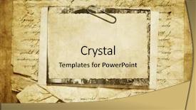  Presentation with vintage paper - Slides with vintage background with old paper background and a lemonade colored foreground