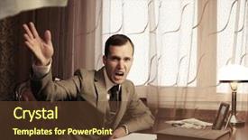  Presentation with pharmacy documents - PPT theme having vintage book lamp - angry businessman throwing a documents background and a  colored foreground