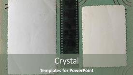  Presentation with free frames - Theme enhanced with vintage-book-or-photo-album background and a gray colored foreground