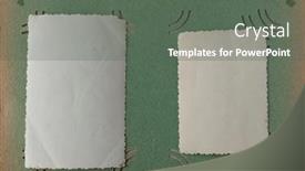  Presentation with free frames - Slide deck consisting of vintage-book-or-photo-album background and a gray colored foreground