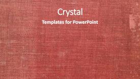  Presentation with vintage book - Presentation theme enhanced with vintage book texture background and a coral colored foreground