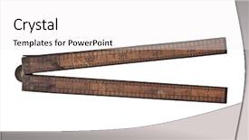  Presentation with black white vintage art - Theme with breakfast strawberry smoothie bowl background and a tawny brown colored foreground