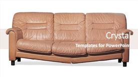  Presentation with dirt dirt texture dirty - PPT layouts with vintage brown - ugly broken and dirty couch background and a coral colored foreground