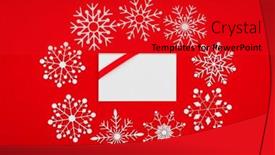  Presentation with vintage christmas - Presentation theme with vintage-christmas-postcard-with-true background and a red colored foreground