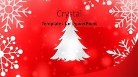  Presentation with vintage pape - Presentation design having vintage-christmas-postcard-with-true background and a red colored foreground