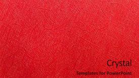  Presentation with christmas red - PPT theme consisting of red christmas gift wrapping paper background and a crimson colored foreground