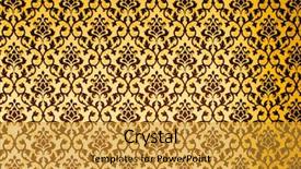  Presentation with scouts wallpaper - Slide set with seamless wallpaper background and a gold colored foreground