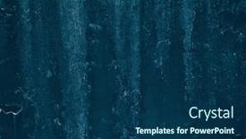  Presentation with concrete - Amazing PPT layouts having vintage-dirty-concrete-wall backdrop and a ocean colored foreground