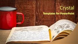  Presentation with expedition - Slides consisting of vintage-expedition-journal background and a tawny brown colored foreground