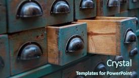  Presentation with apothecary - Beautiful theme featuring sport woman with racket funny girl playing tennis backdrop and a sky blue colored foreground