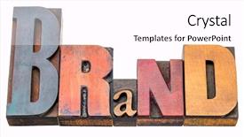  Presentation with fonts - Slide set featuring vintage letterpress prinitng blocks mix background and a white colored foreground