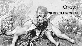  Presentation with engraving - Amazing theme having vintage love - spring engraving by bod backdrop and a light gray colored foreground