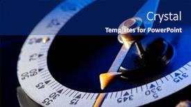  Presentation with magnetic - PPT layouts enhanced with vintage-magnetic-compass-compass background and a navy blue colored foreground