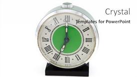  Presentation with vintage clock - 