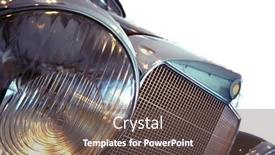  Presentation with mercedes - Audience pleasing presentation theme consisting of vintage-mercedes-benz backdrop and a tawny brown colored foreground