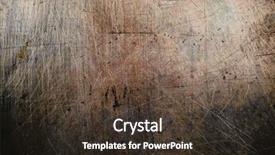 Presentation with heavy metal - Cool new theme with vintage metal background backdrop and a tawny brown colored foreground