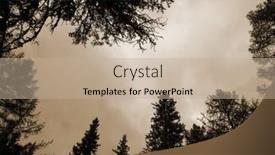  Presentation with misty - Slides having vintage-misty-landscape-with-hills background and a  colored foreground